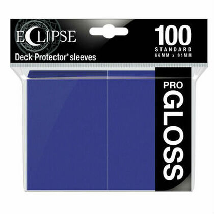 Ultra Pro Eclipse Gloss Royal Purple 100 Ct. Sleeves