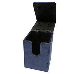 Ultra Pro Suede Sapphire Alcove Flip Deck Box