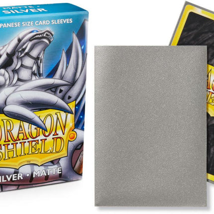 Dragon Shield Japanese-Size - Matte - Silver