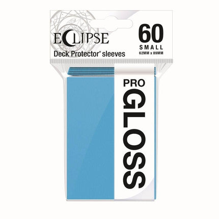 Ultra Pro Eclipse Small-Sized Gloss 60 Ct. Sky Blue Sleeves