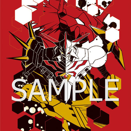 Digimon Card Game: Omegamon sleeves 60 count
