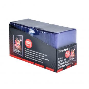Ultra Pro Top Loader 100ct with Sleeves