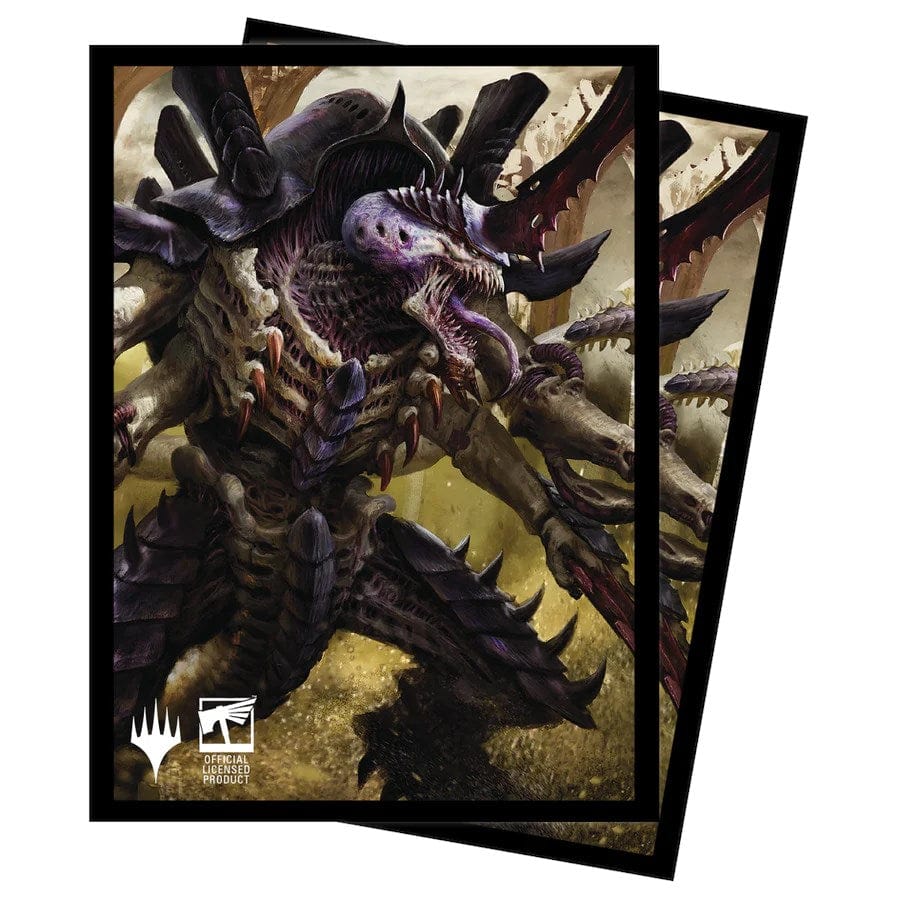 warhammer mtg card sleeves Necrons 105ct APEX Deck Protector Sleeves for Warhammer 40,000