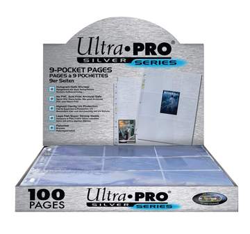Ultra Pro Silver Series 100ct Pages