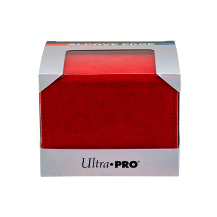 Ultra Pro: Alcove Deluxe Edge Deck Box- Red