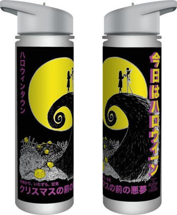 Lounge Fly - Disney - Jack & Sally Kanji 24oz Water Bottle