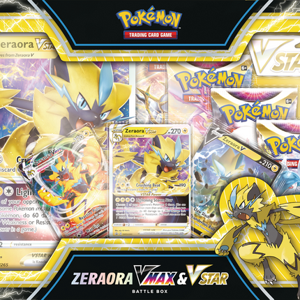 Zeraora/ Deoxys VMax & VStar Box